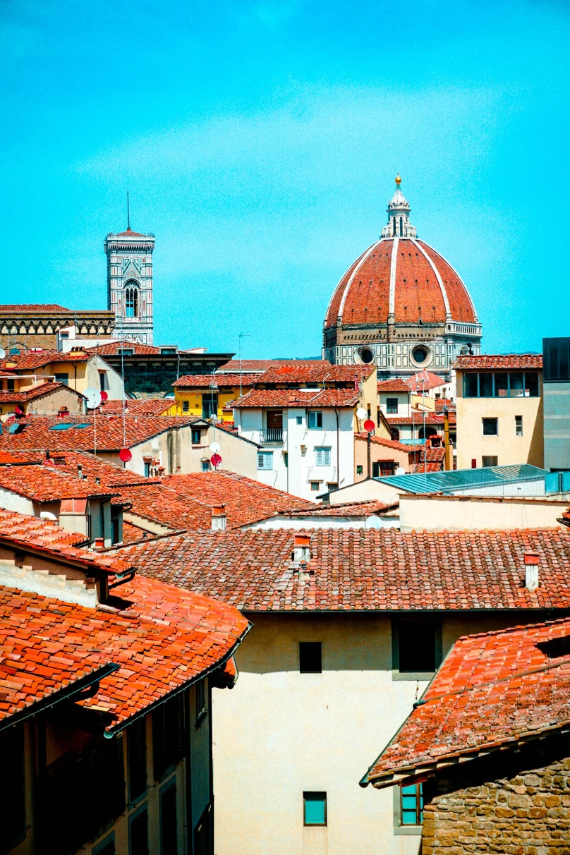 rooftops in florence