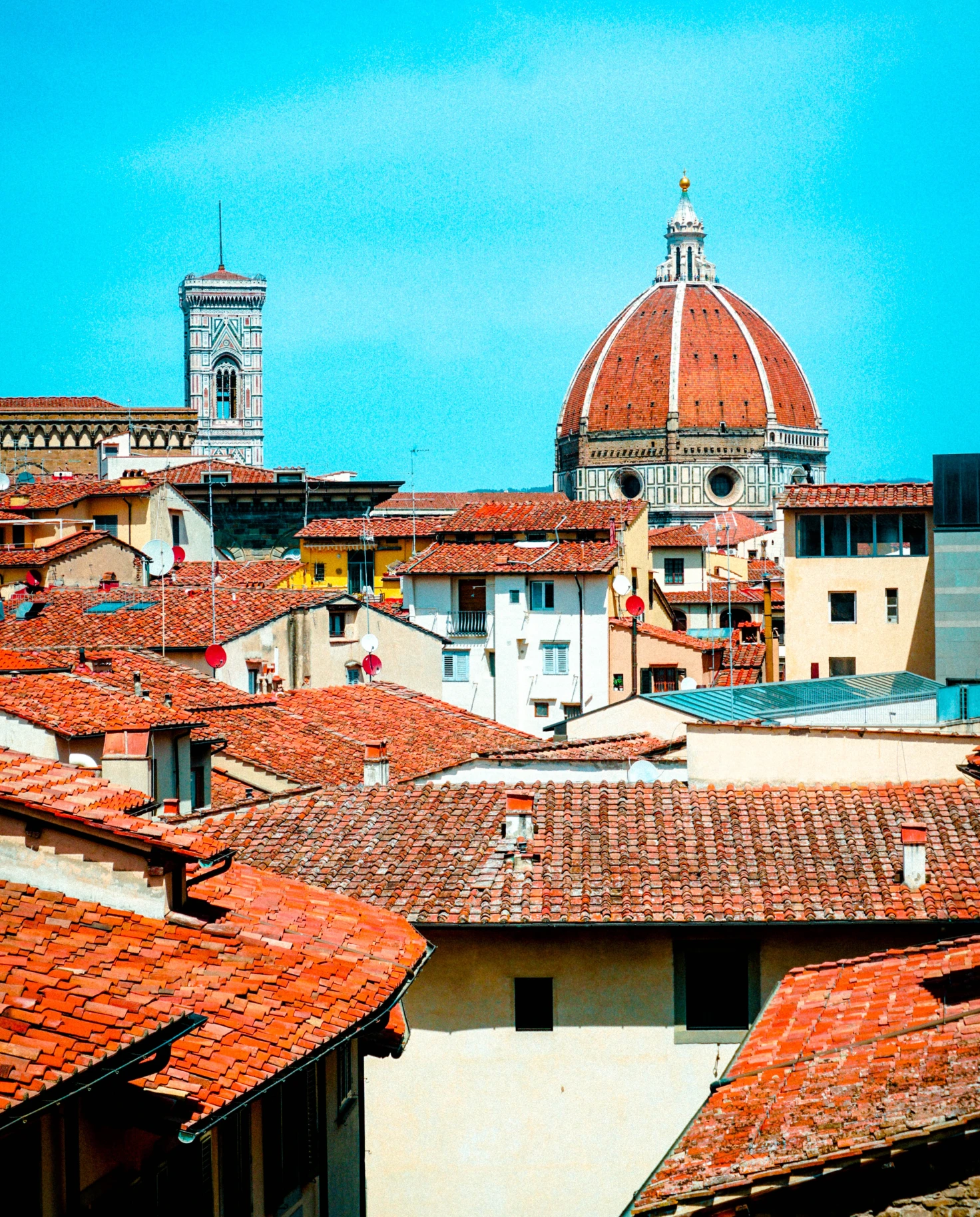 rooftops in florence
