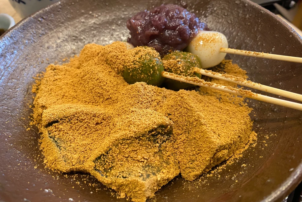 You can find this food in Tsujiri.