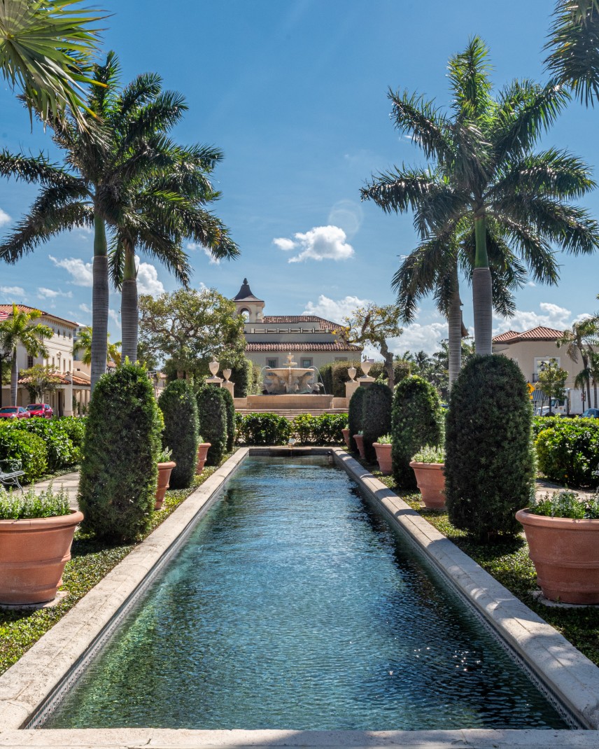 Luxurious mansion in Palm Beach, Florida. 