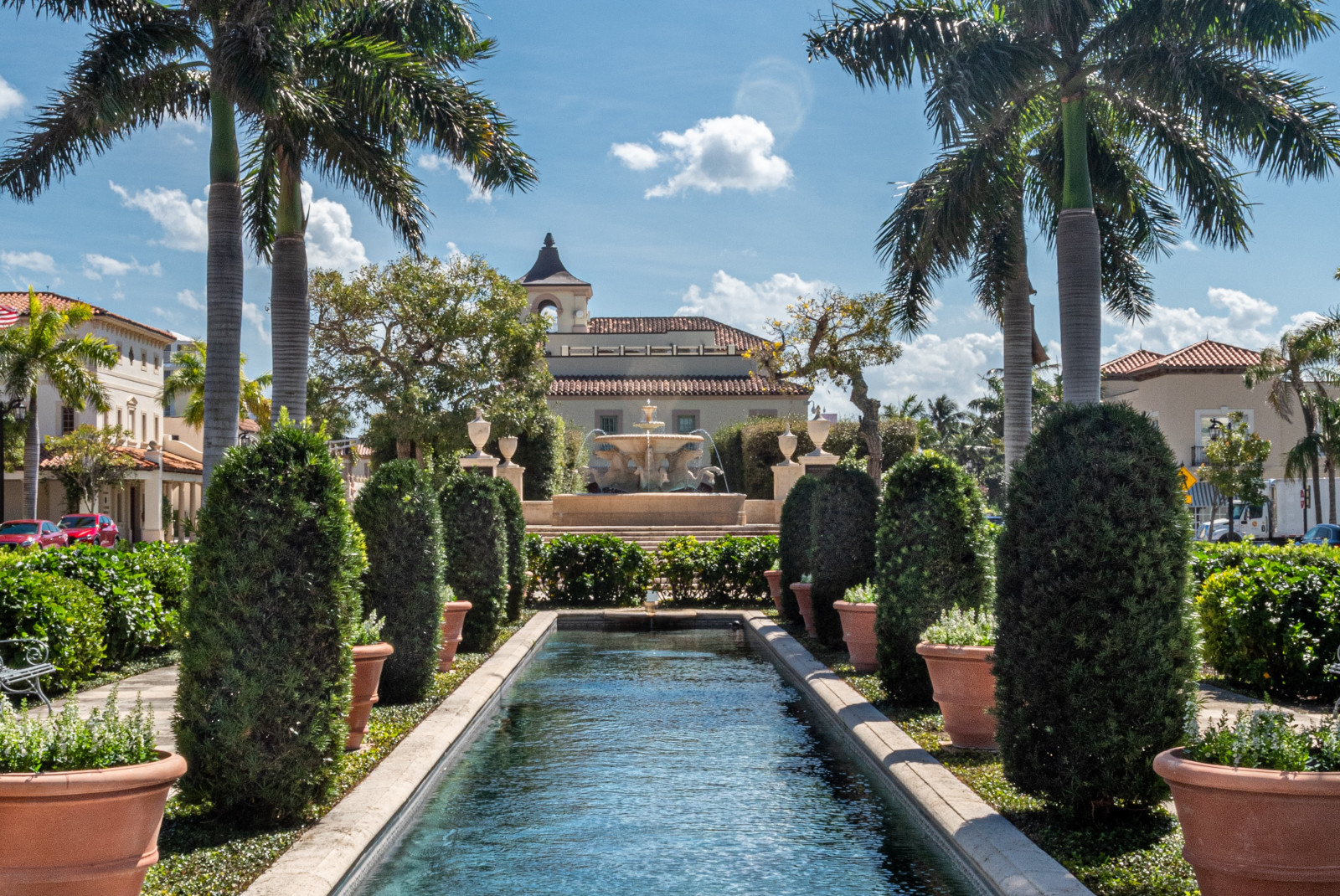 Luxurious mansion in Palm Beach, Florida. 