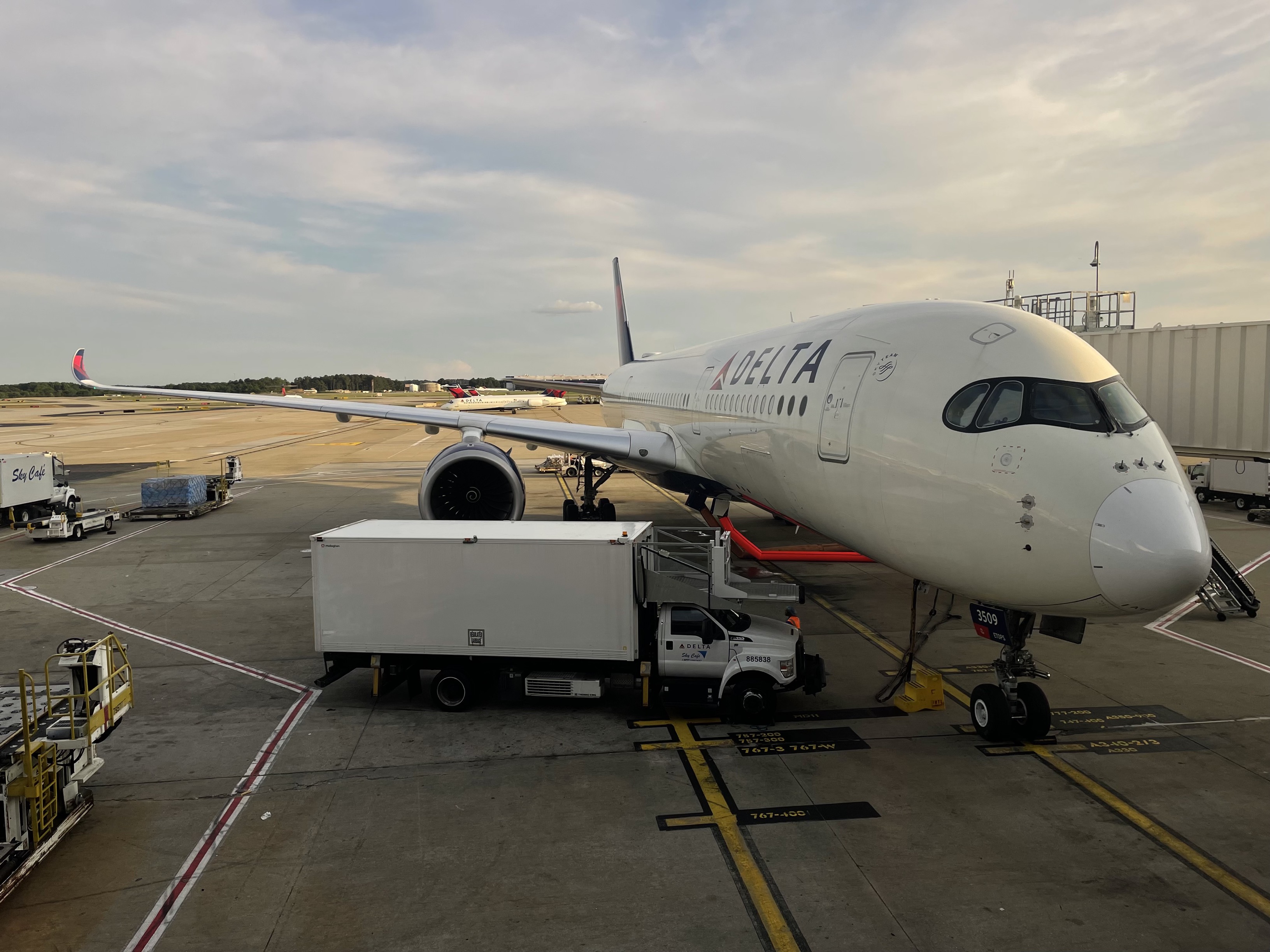 View of a plane