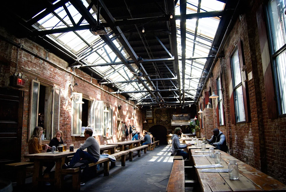 industrial brewery