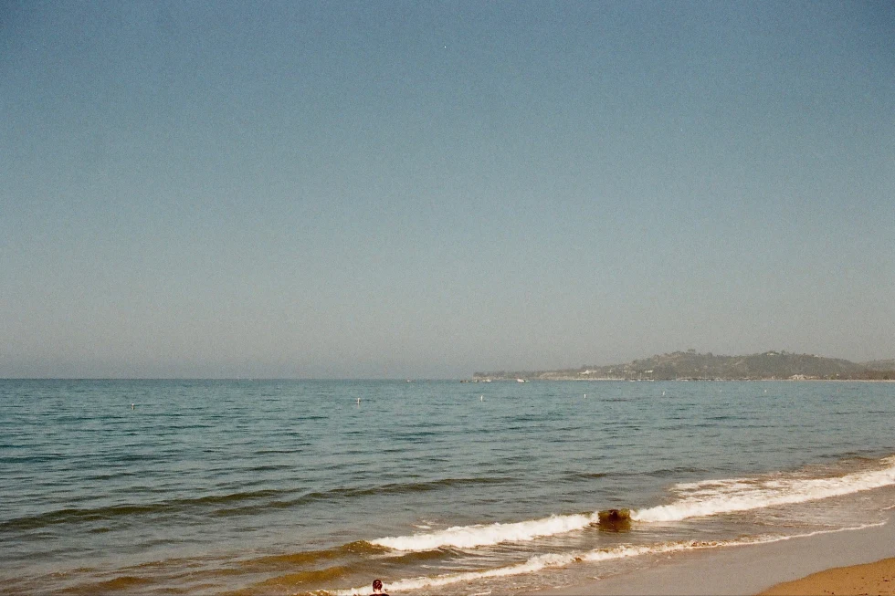 A beach in Montecito. 