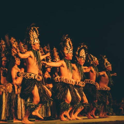 Hula dancing is famous in Hawaii.