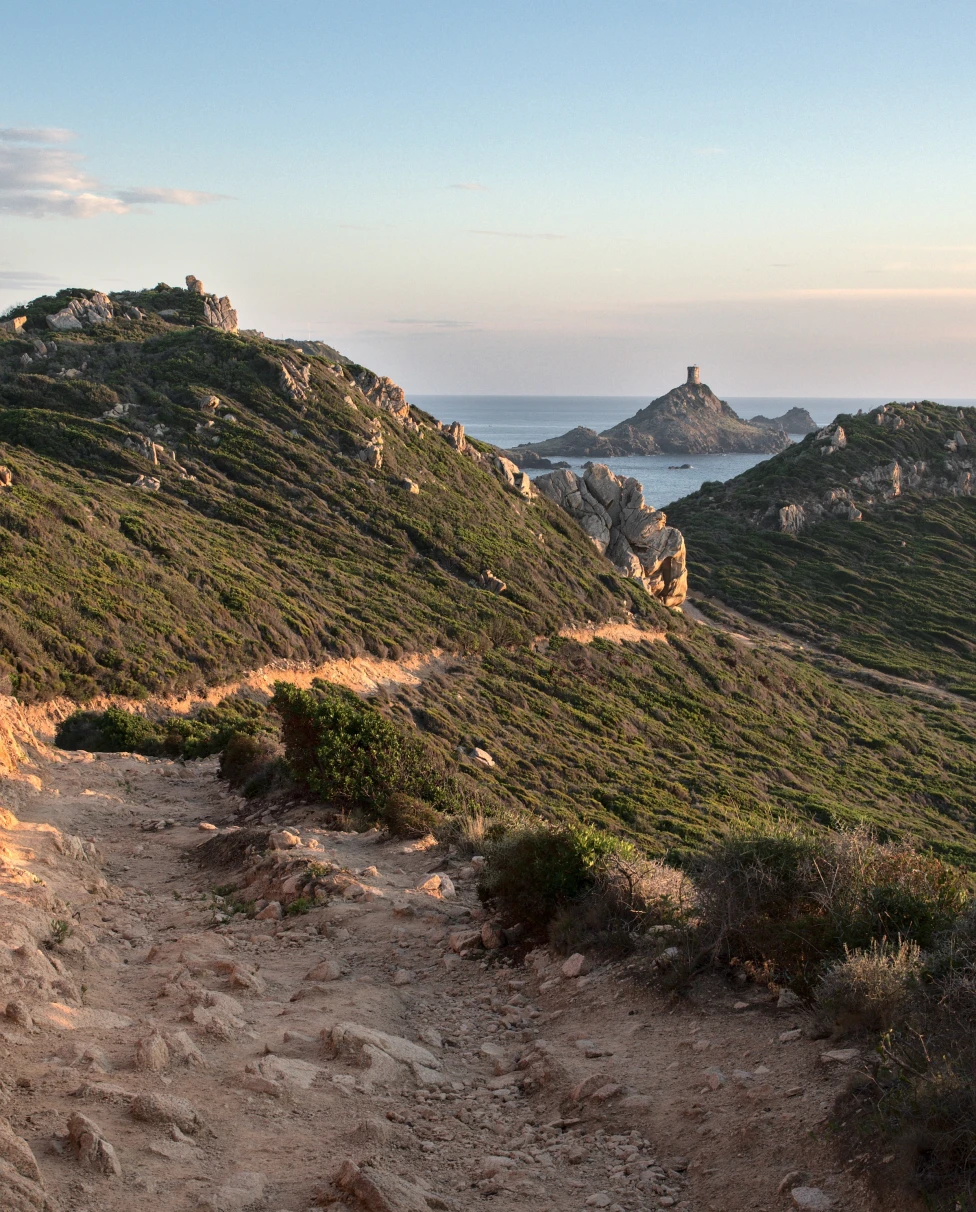 Ajaccio is the capital of Corsica, a French island in the Mediterranean Sea.