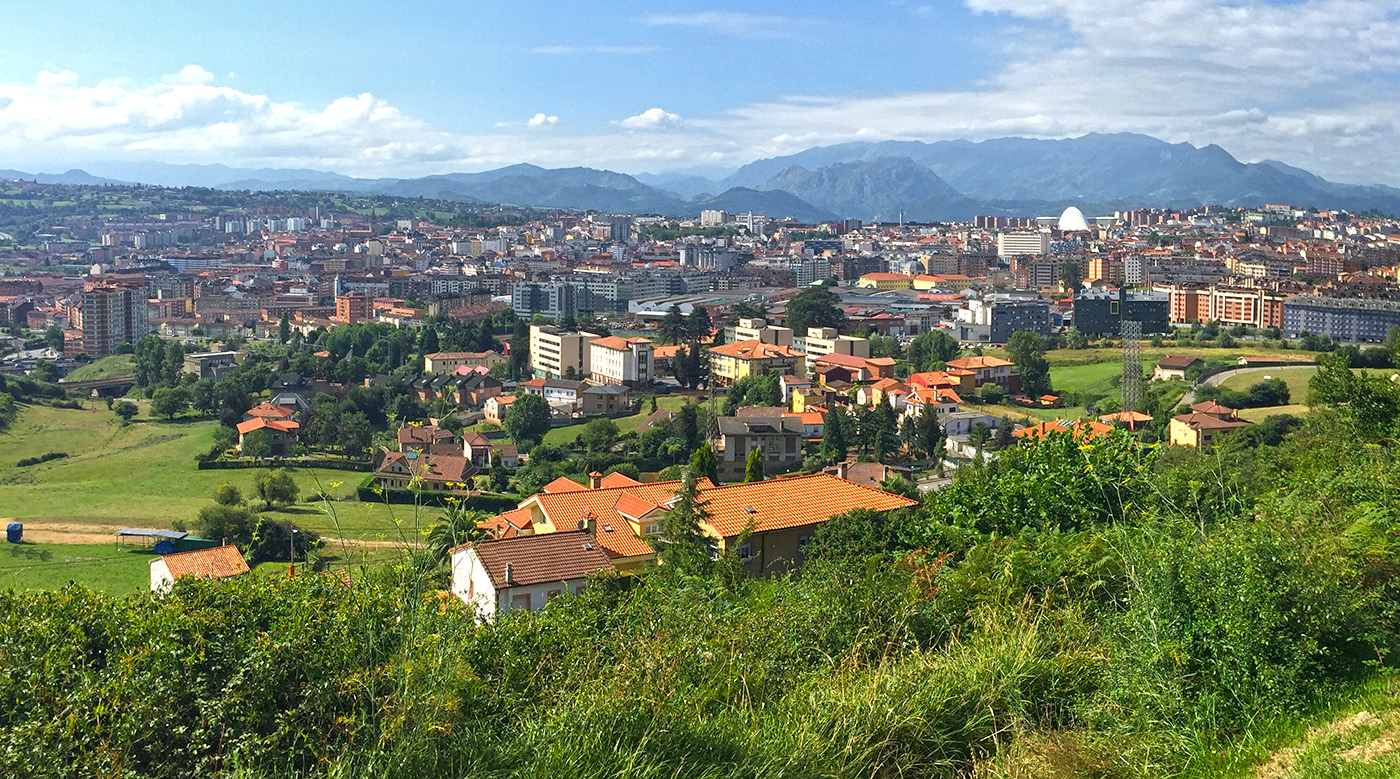 oviedo monte naranco City view Asturias Paris