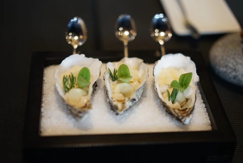 Michelin-starred restaurant.