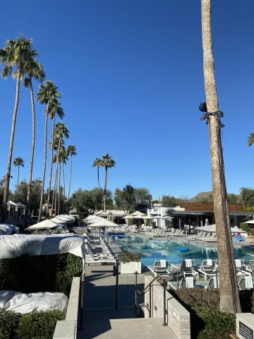 main pool in the resort