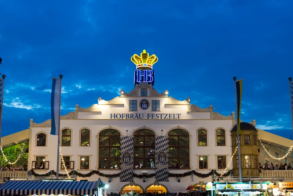 Hofbräu-Festzelt - Hofbräuhaus' Tent at the Munich Oktoberfest.