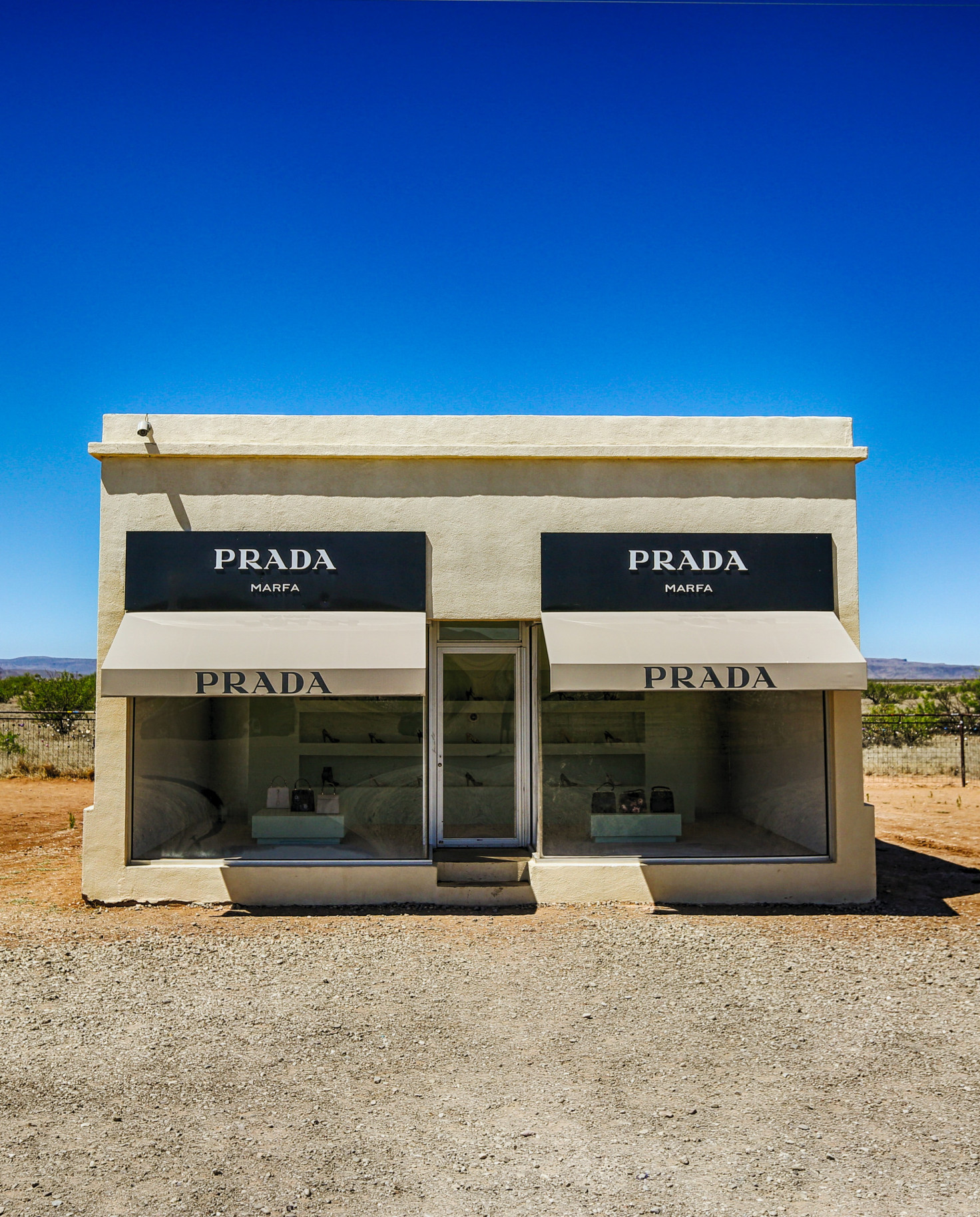 Prada in Marfa Texas