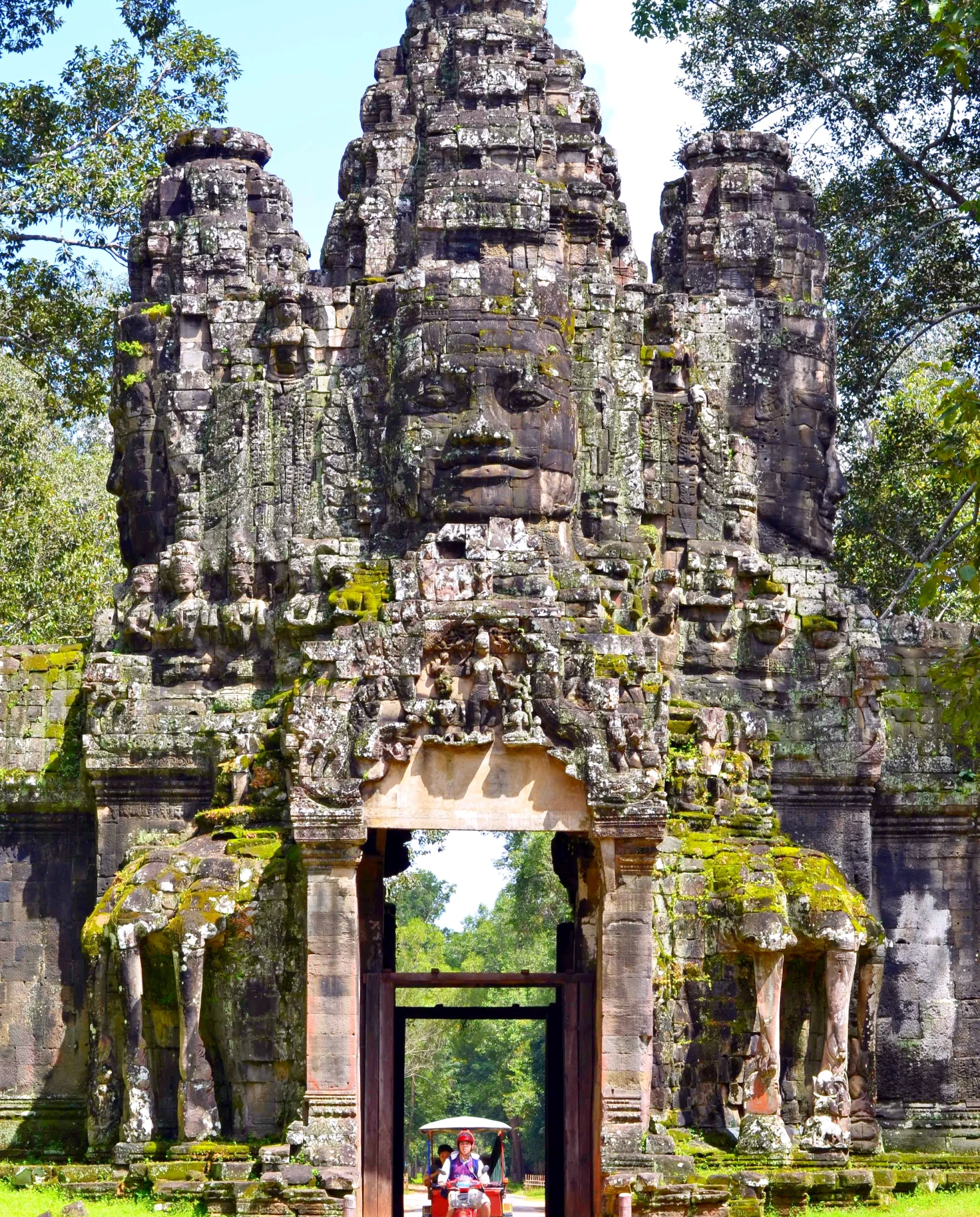  Angkor Wat is an enormous Buddhist temple complex located in northern Cambodia.