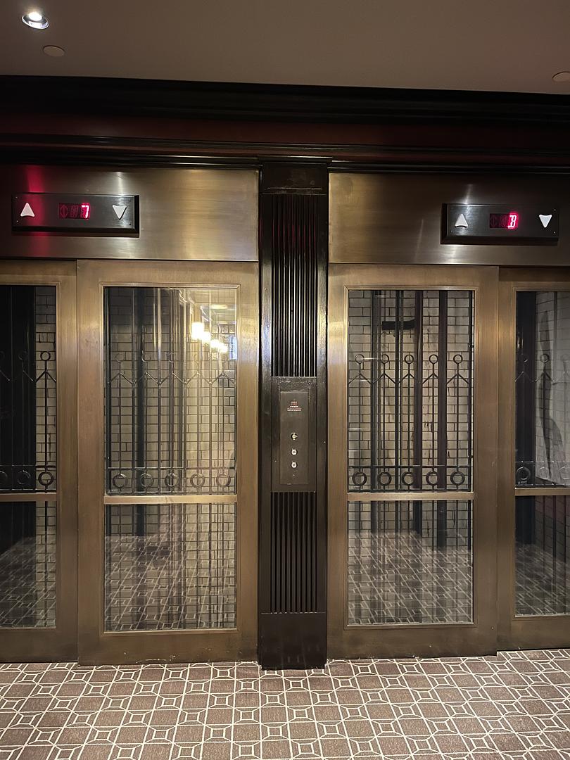 Elevator of hotel