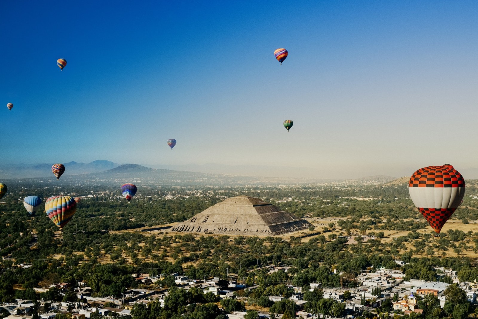 Hot Air Ballooning in Mexico City