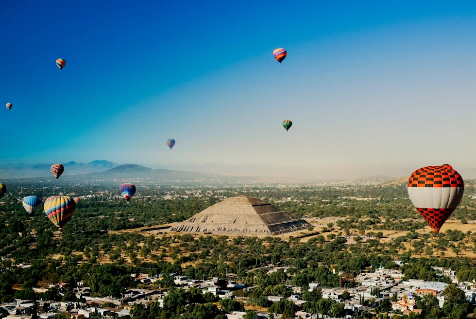 Hot Air Ballooning in Mexico City