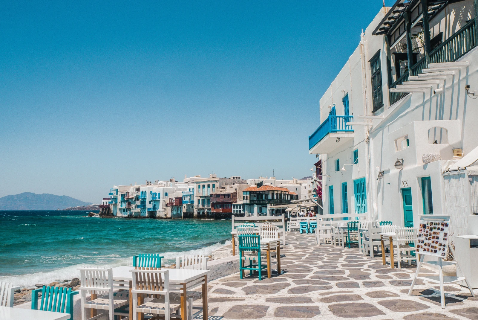 Island Hopping Around the Aegean Sea, Greece - Places to eat & drink