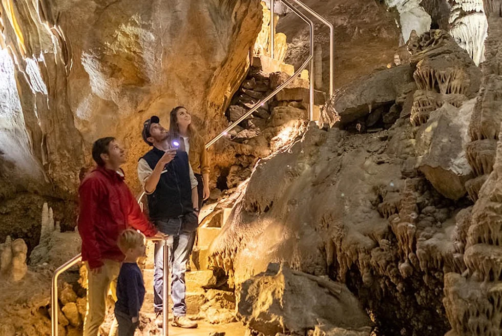 Lewis & Clark Caverns State Park is Montana's underground marvel, offering awe-inspiring cave tours and outdoor exploration amid stunning natural landscapes.
