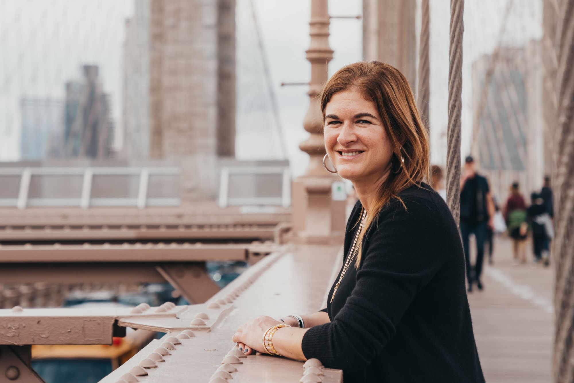 Deb on BK Bridge