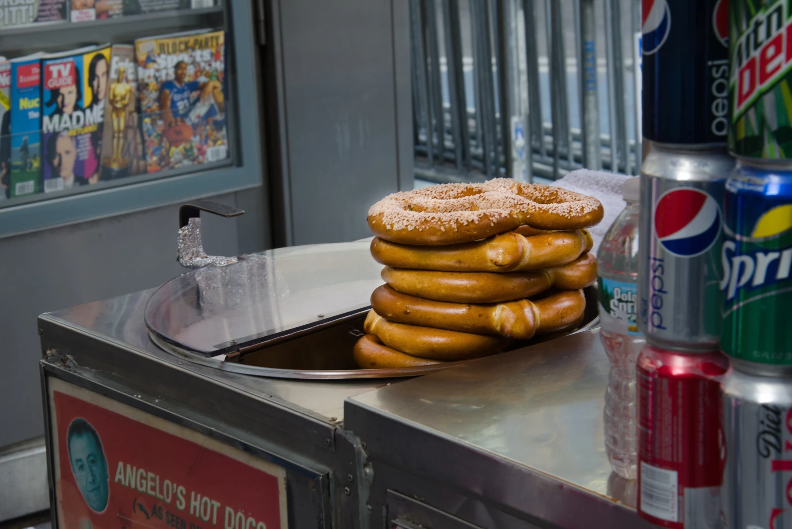 A pretzel in NYC. 