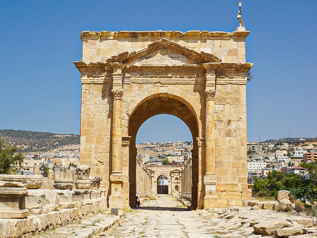 ancient city entrance