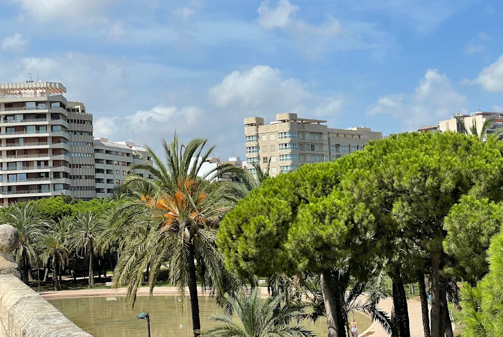 A park in Valencia, Spain. 