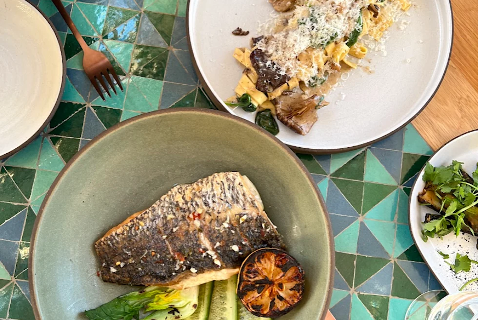 Relaxing place to eat and drink at The Terrace at Delaware Park.