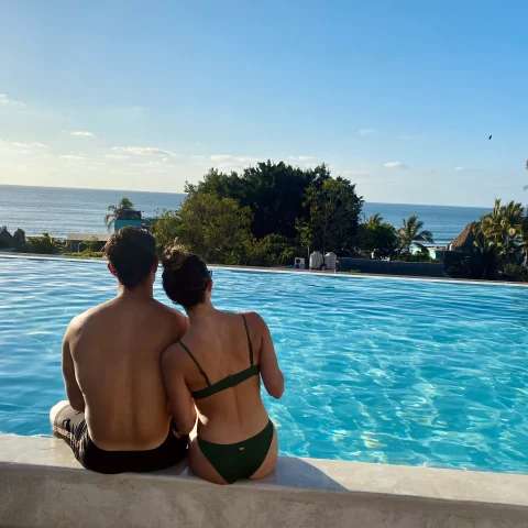Couple enjoying in Sayulinda Hotel