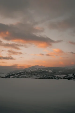 Sunrise in the Aspen mountains