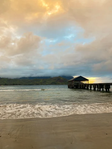 Beach in kauai