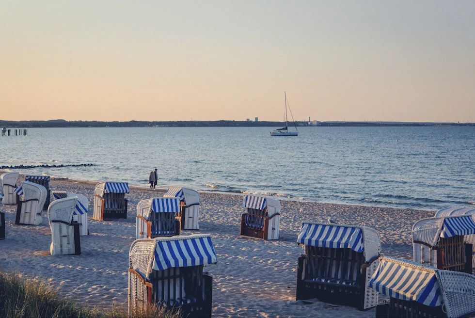 Timmendorfer Strand is a scenic coastal gem on the shores of the Baltic Sea, offering pristine sandy beaches and a charming seaside atmosphere.