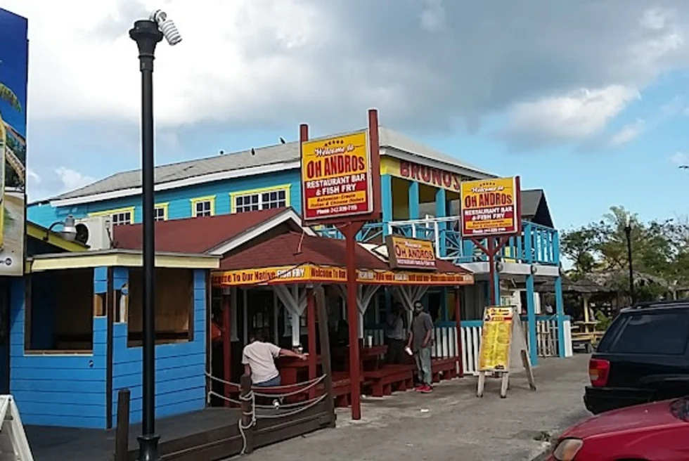 Local buildings in the Bahamas.