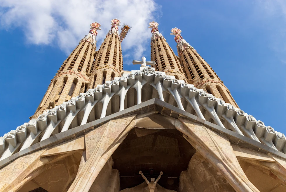 Tall building with blue skies