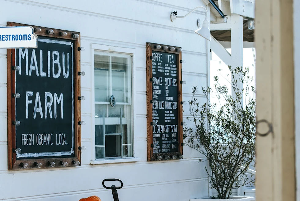 Local farm in Malibu, California.