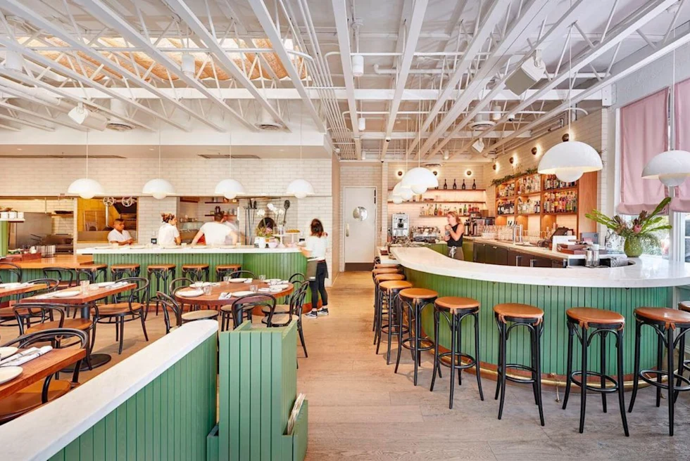 A restaurant in Montecito