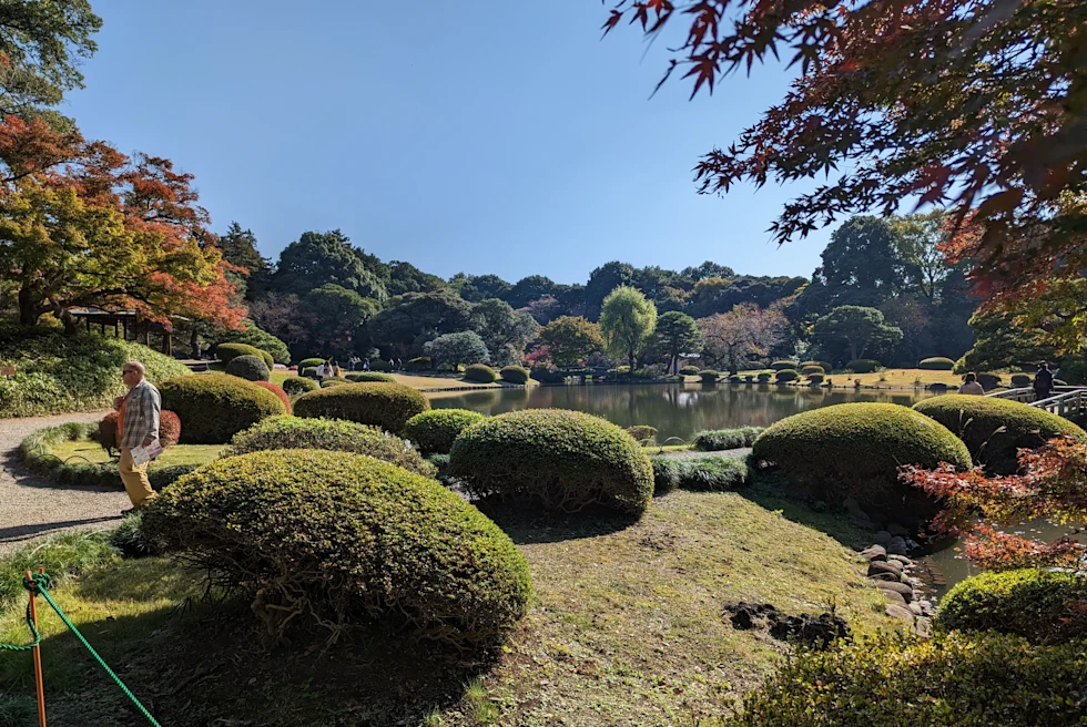 Tokyo, Japan gardens.