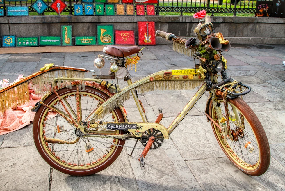 Art in Jackson Square, New Orleans