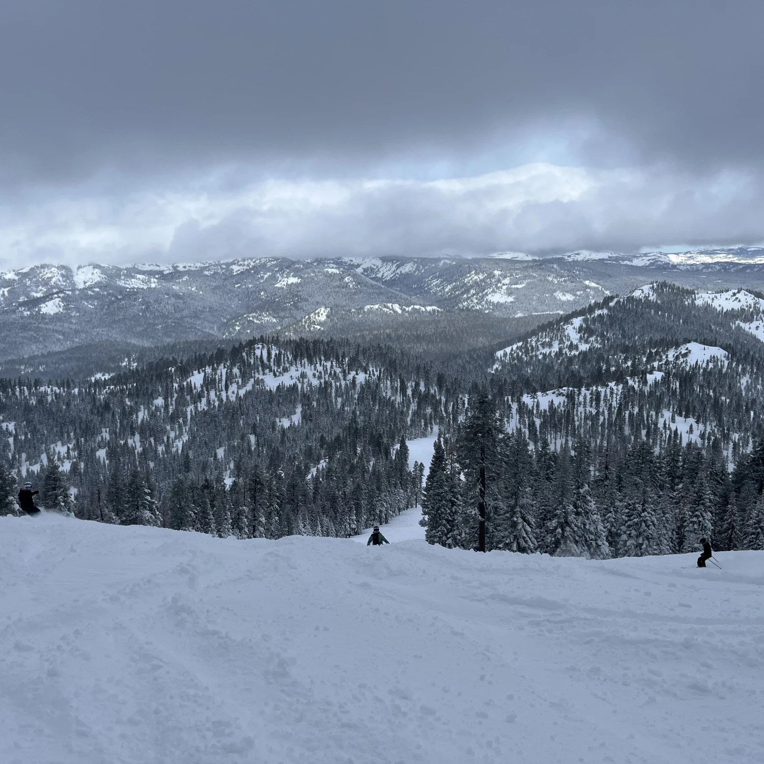 View of a snowy region