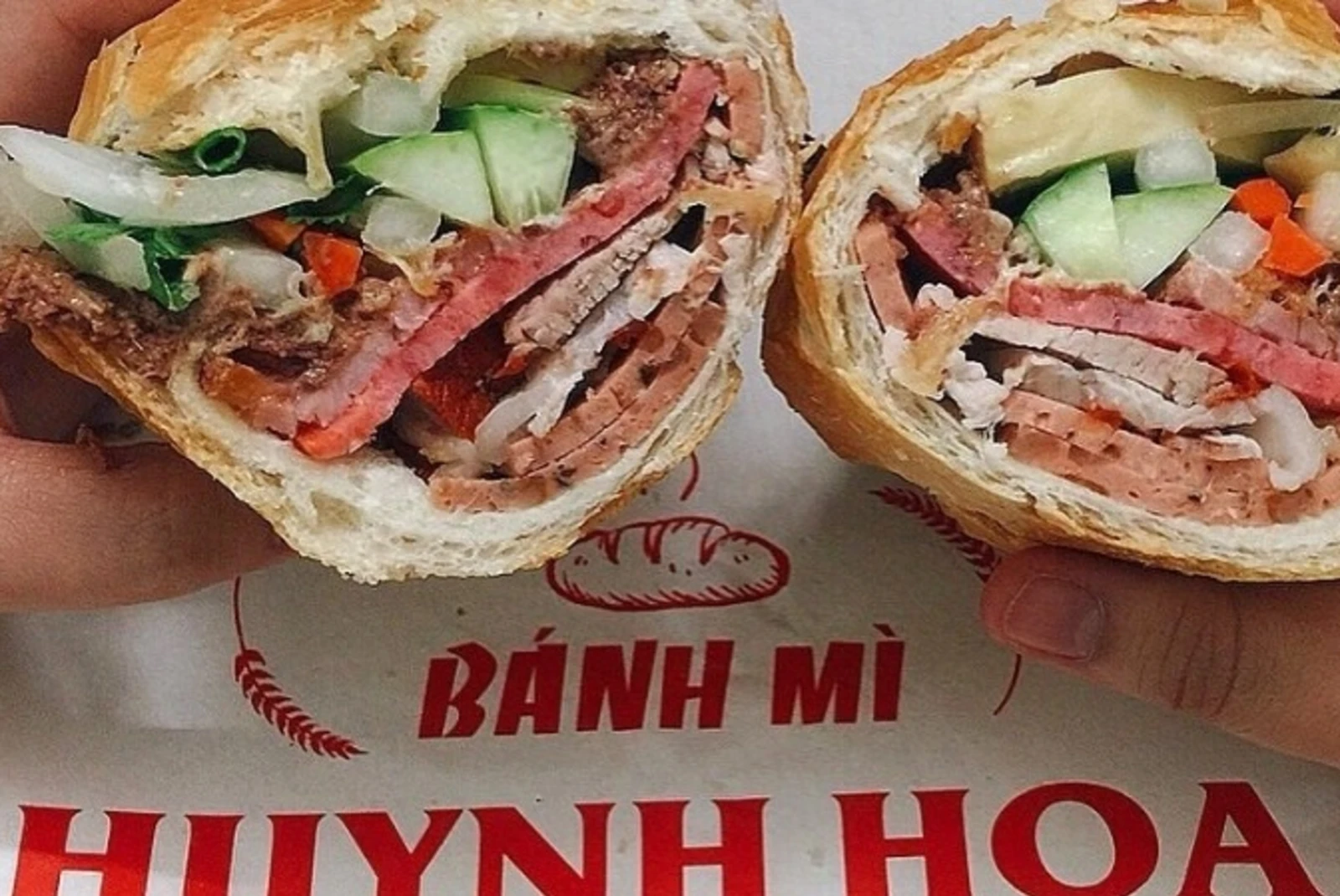 Banh mi is the classic Vietnamese sandwich loaded with lots of extra cold cuts, cooked meats, pickles, and sauces.
