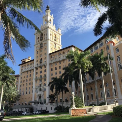 A historic building in Miami. 