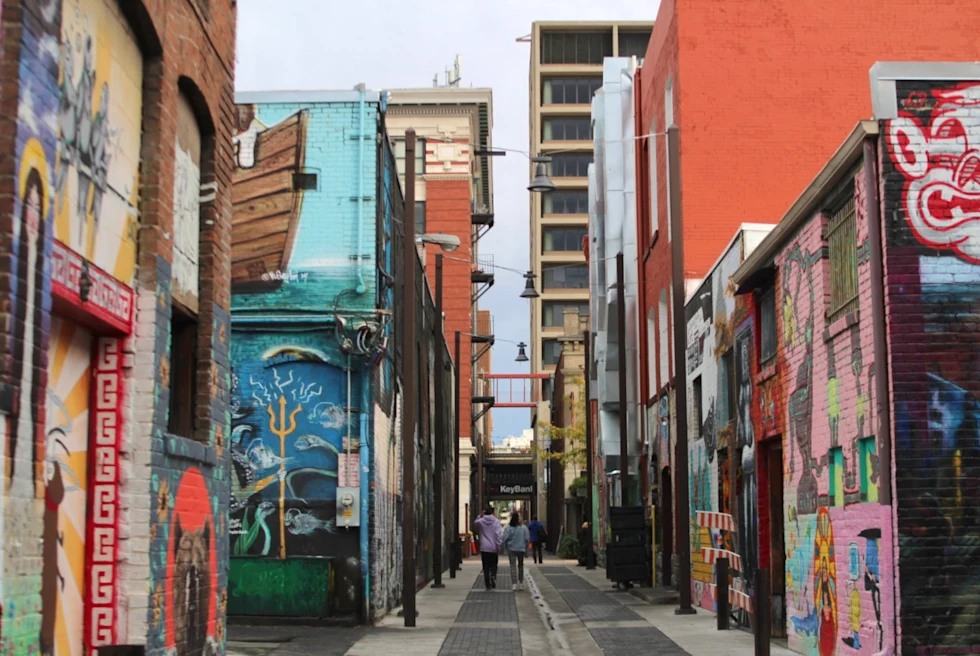 A picture of street at daytime.