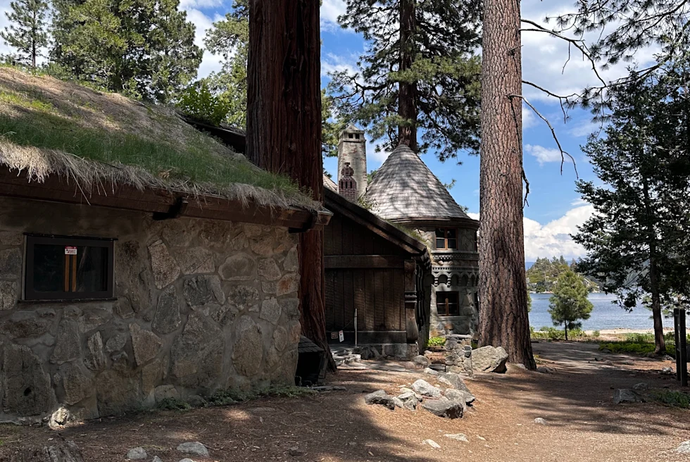 Vikingsholm is one of the finest examples of Scandinavian architecture.