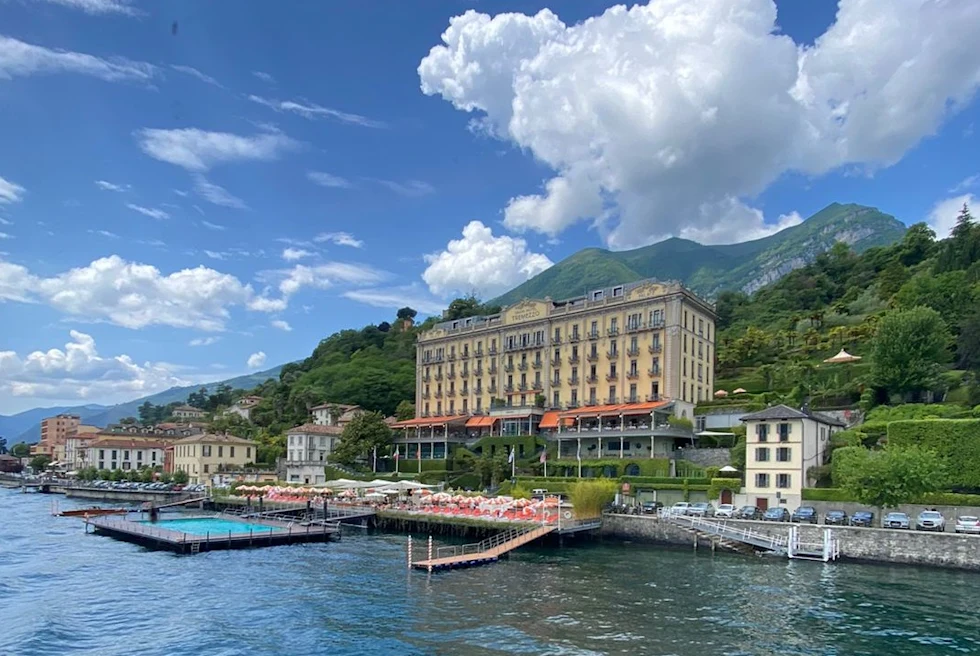 grand hotel on a lake