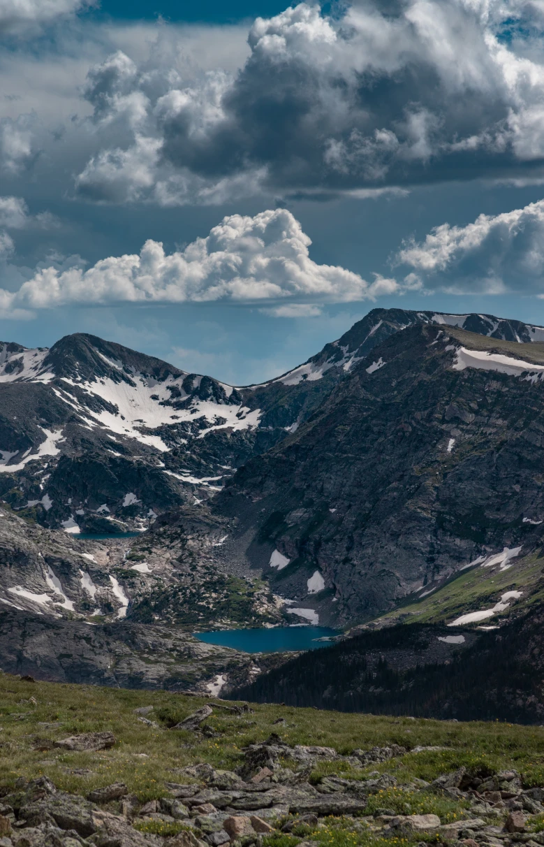 Rocky Mountain National Park encompasses a spectacular range of mountain environments.