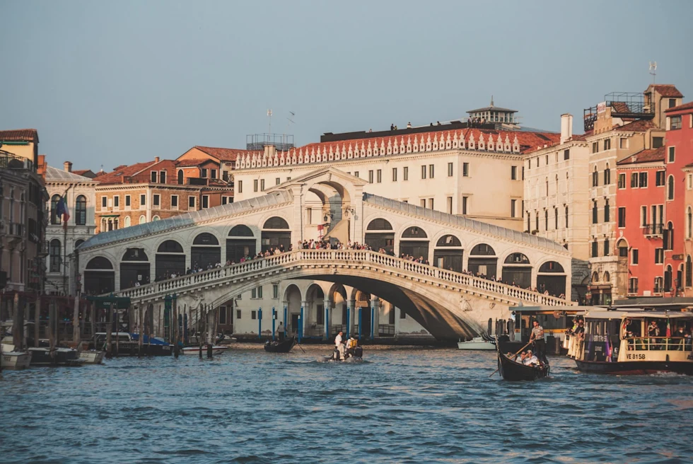 bridge over canal 