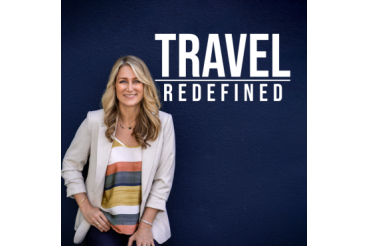 Travel Redefined podcast logo png