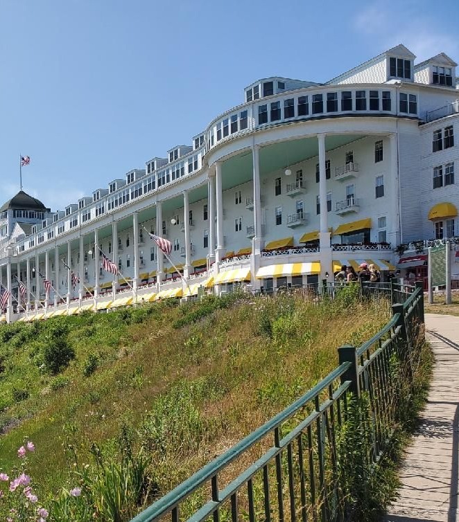 Visiting The Grand Hotel, Mackinac Island, Michigan