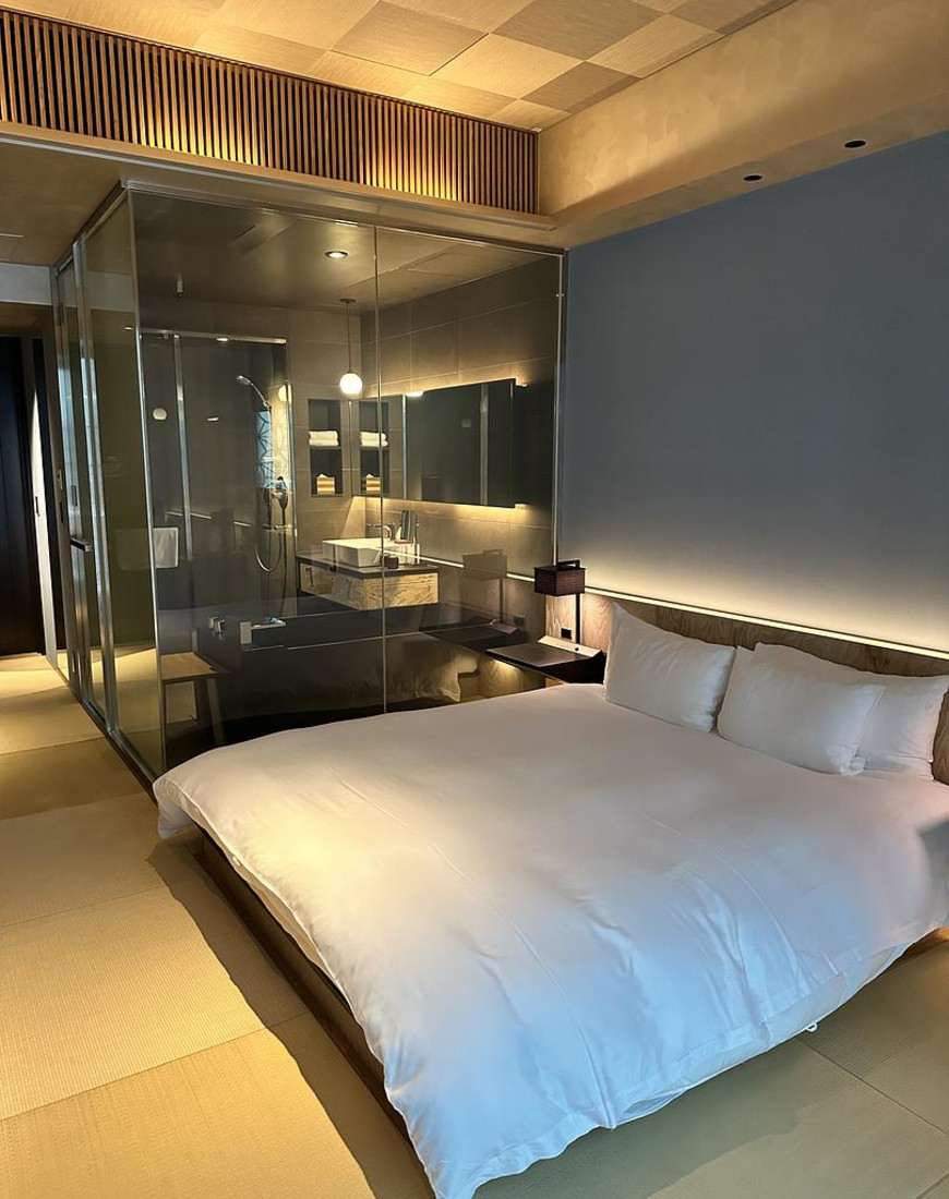 A comfy bedroom