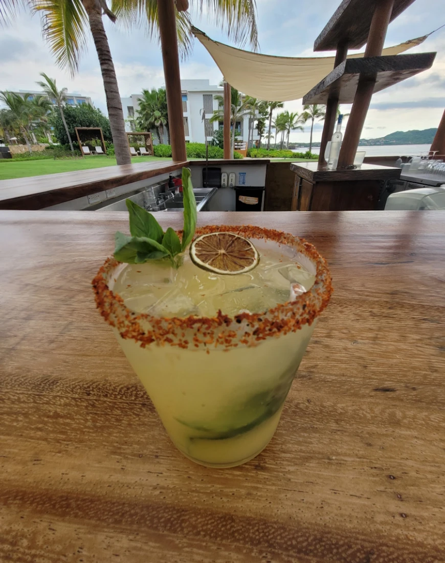 Mezcal Cocktail At The Beach Bar - Jason Kopka