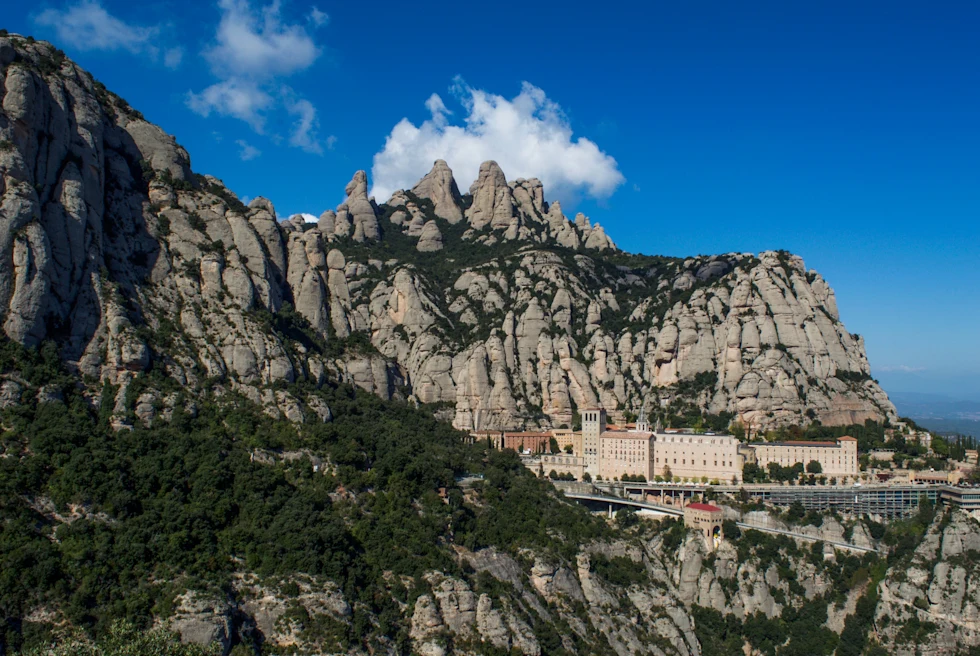 A mountain in the coast area.