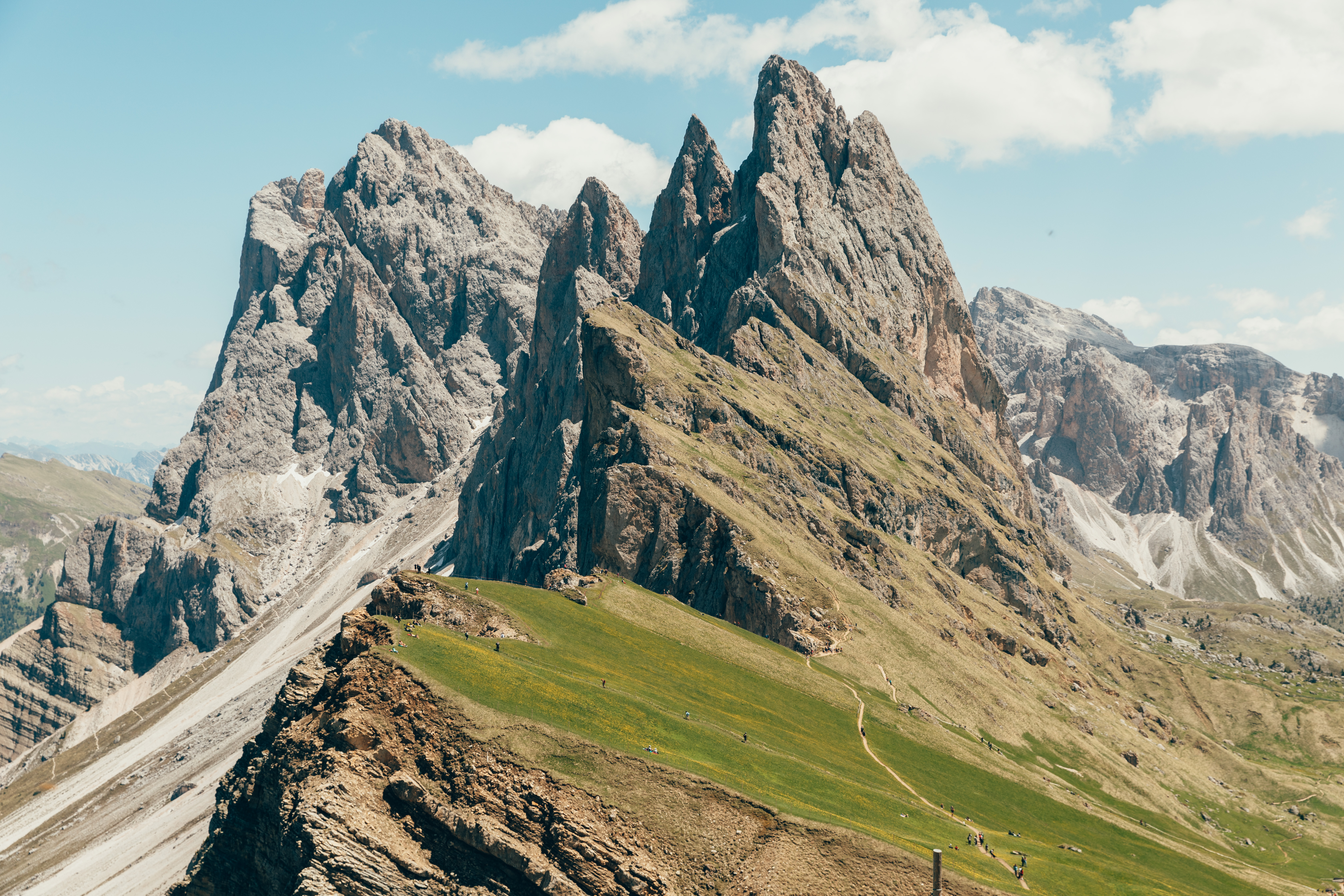 Val di Funes + Seceda landscape